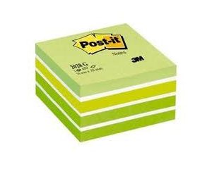 Piezmju lmlapias, 76*76mm, pastea, 450 lapias, Post-it